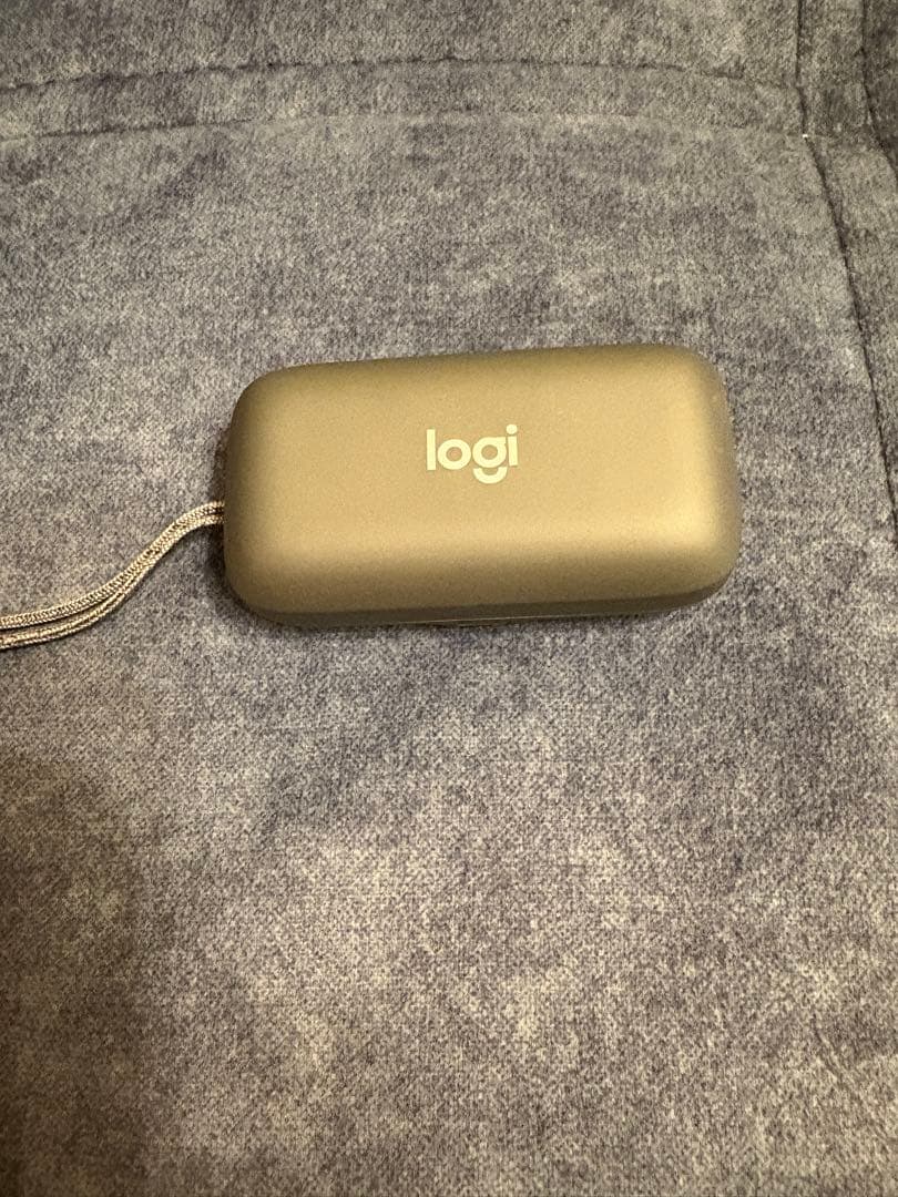 logicool ワイヤレスイヤホン グレー