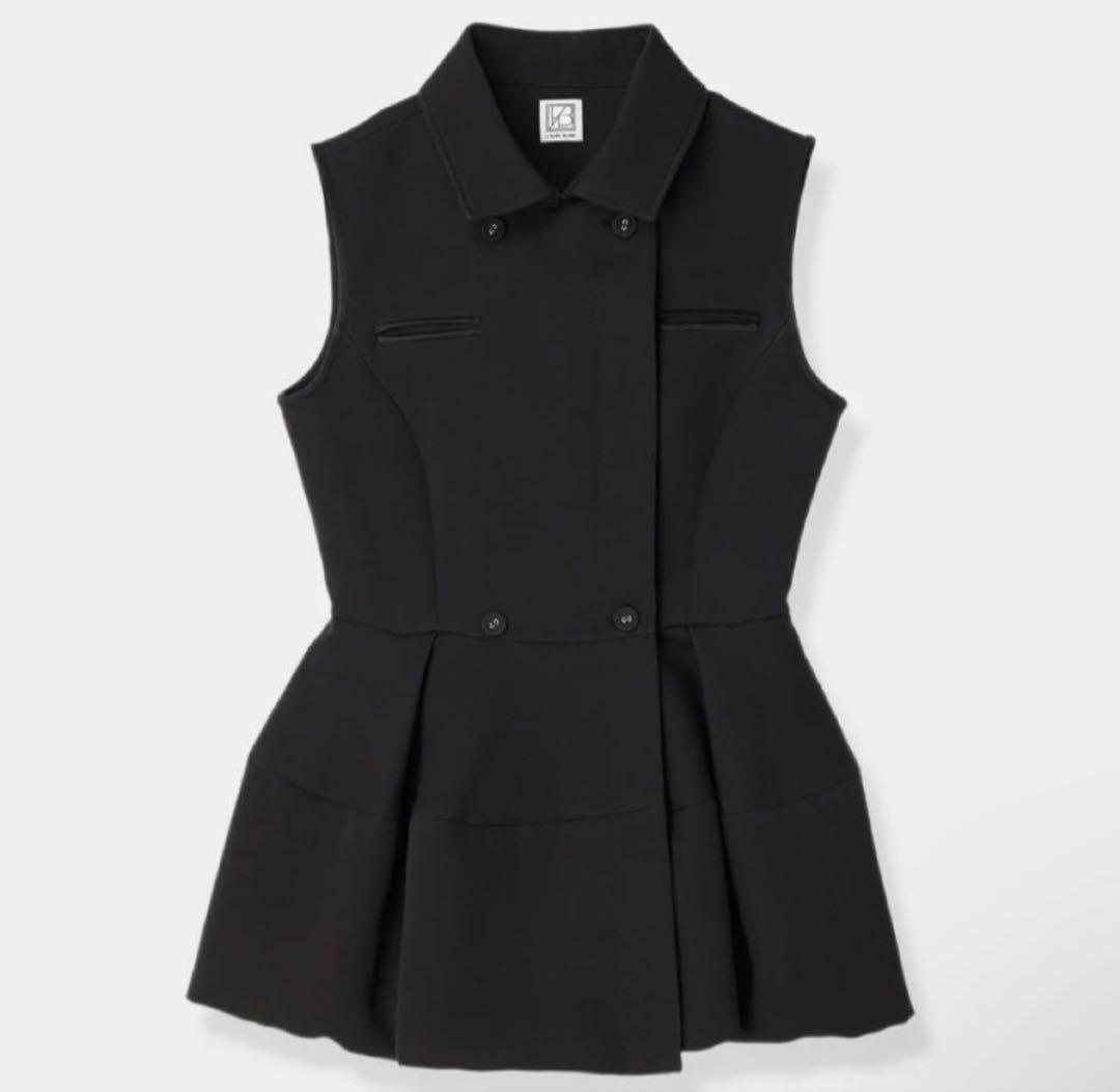 美品　laubeblanc Balloon peplum Tops ローブブラン