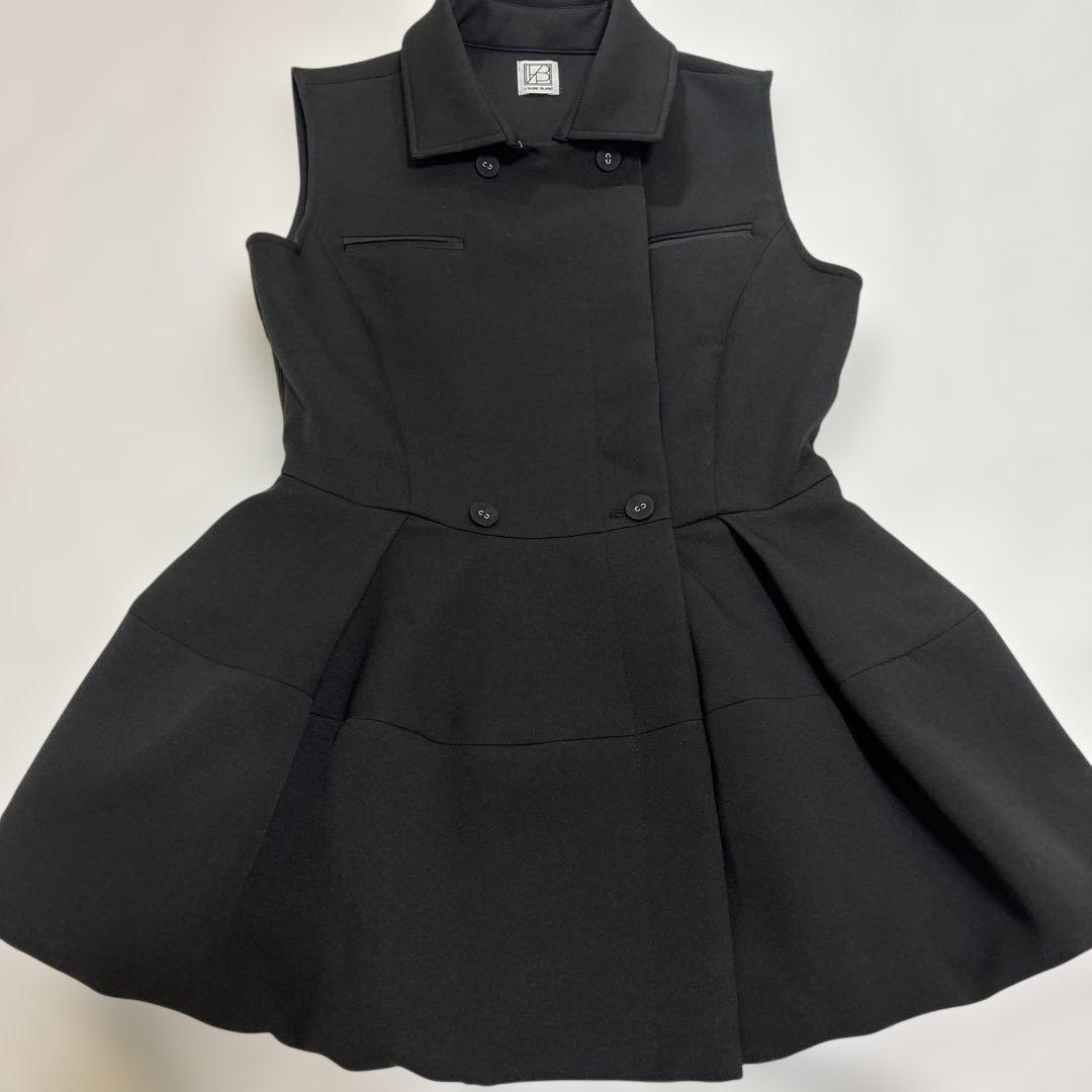 美品　laubeblanc Balloon peplum Tops ローブブラン