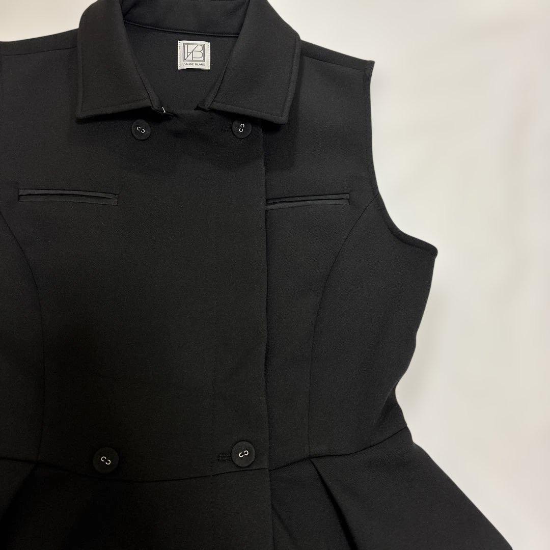 美品　laubeblanc Balloon peplum Tops ローブブラン