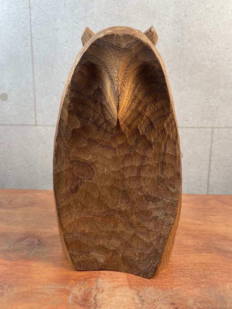kenbridge さん専用 アイヌ彫刻　アイヌ木彫り　熊　梟三好純男　みよし