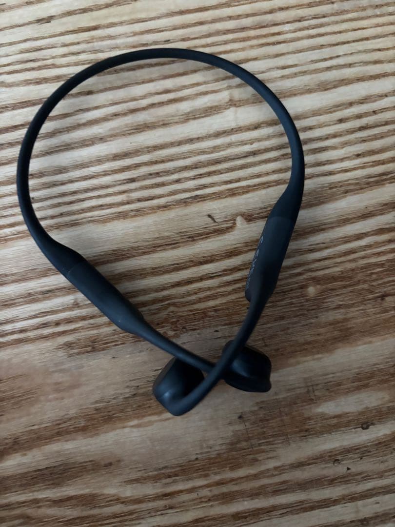 SHOKZ OPEN RUN 骨伝導イヤホン 本体と付属品