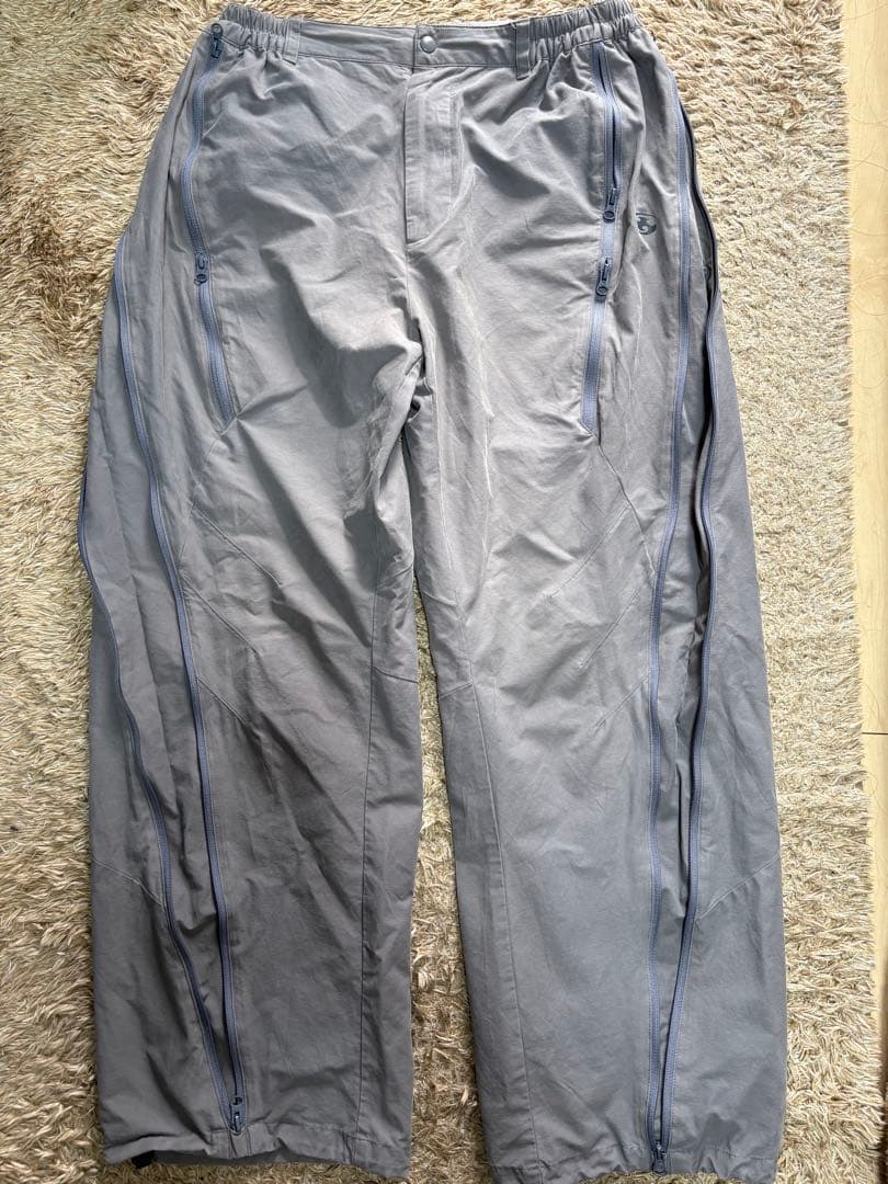 パンツ SANSANGEAR 23FW ZIPPER PANTS : charcoal