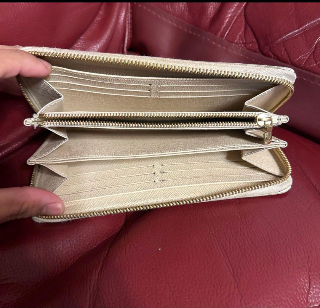 美品！ルイヴィトン アズール ジッピーウォレット