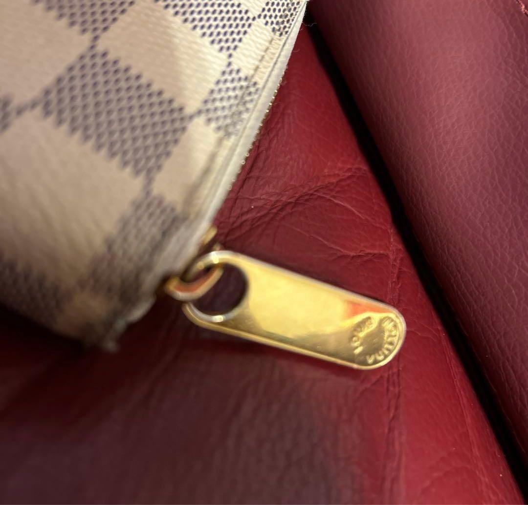 美品！ルイヴィトン アズール ジッピーウォレット