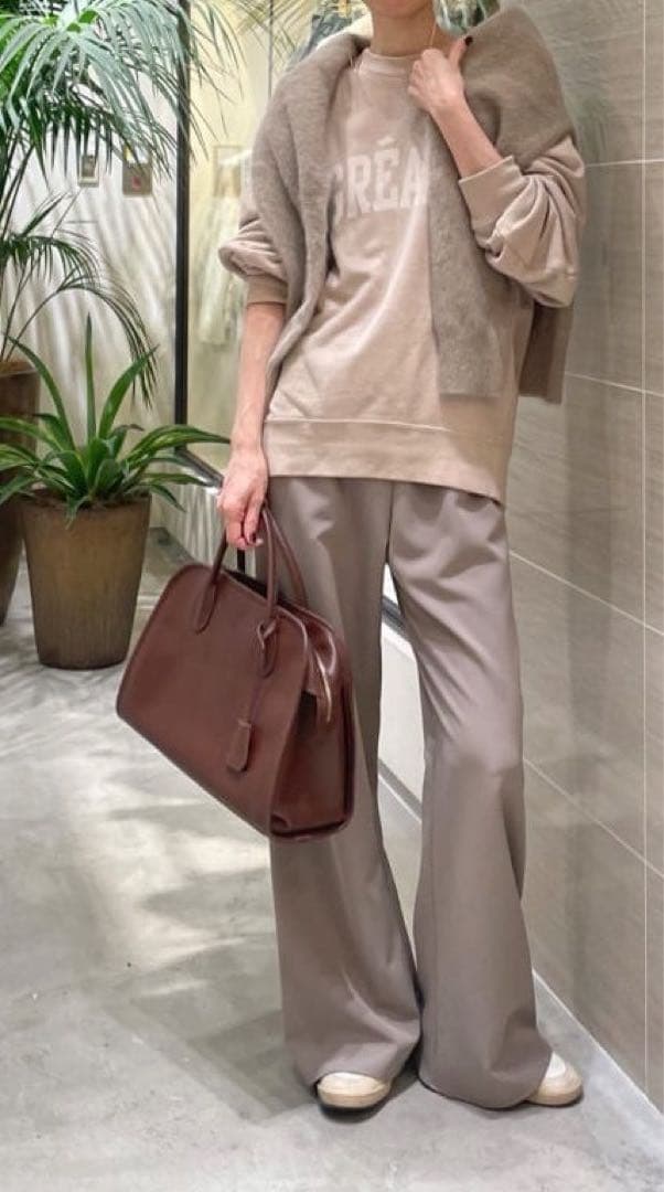 Whim Gazette THE PAUSE ロゴスウェットプルオーバー