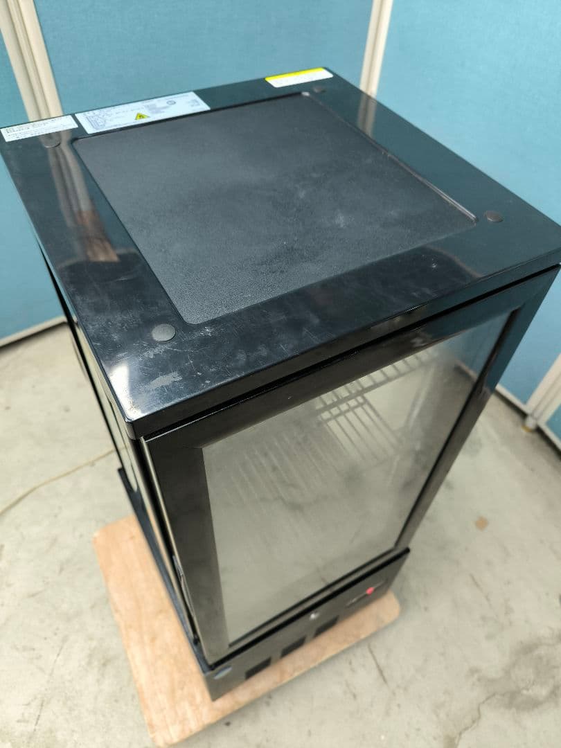 JCM 4面冷蔵ショーケース83L（両面扉）　RITS-83w