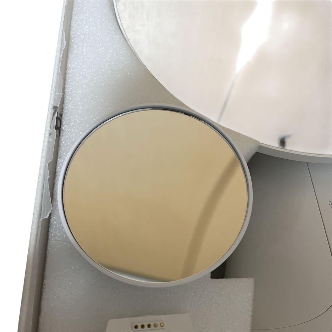 FPD CM08-X1 肌診断ミラー スマート 卓上 鏡 ライト付き 女優ミラー
