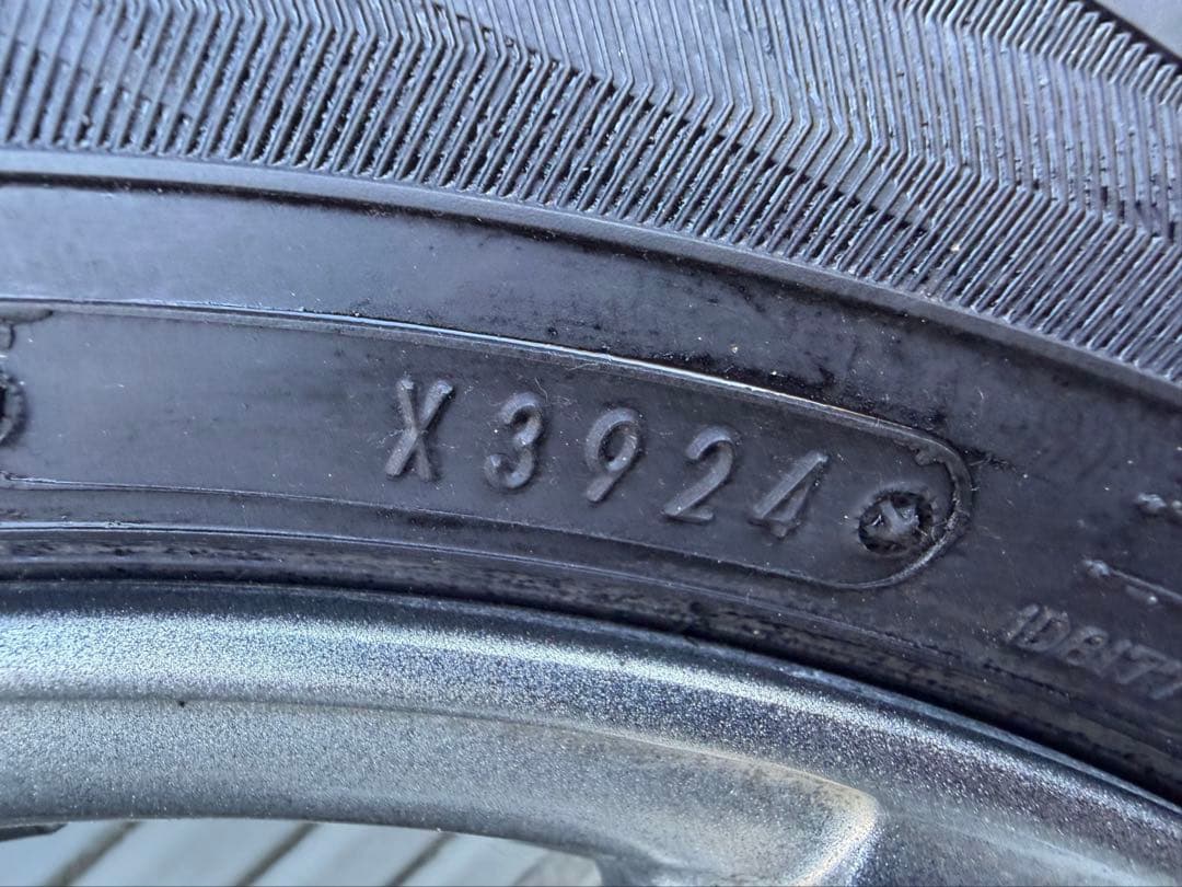 ダンロップ 冬用タイヤ 155/65R14 ×4本 アルミホイール中古