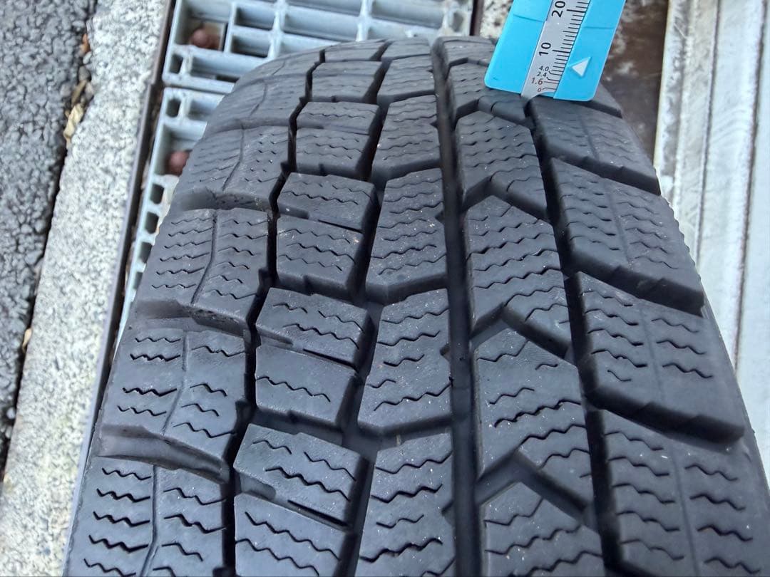 ダンロップ 冬用タイヤ 155/65R14 ×4本 アルミホイール中古