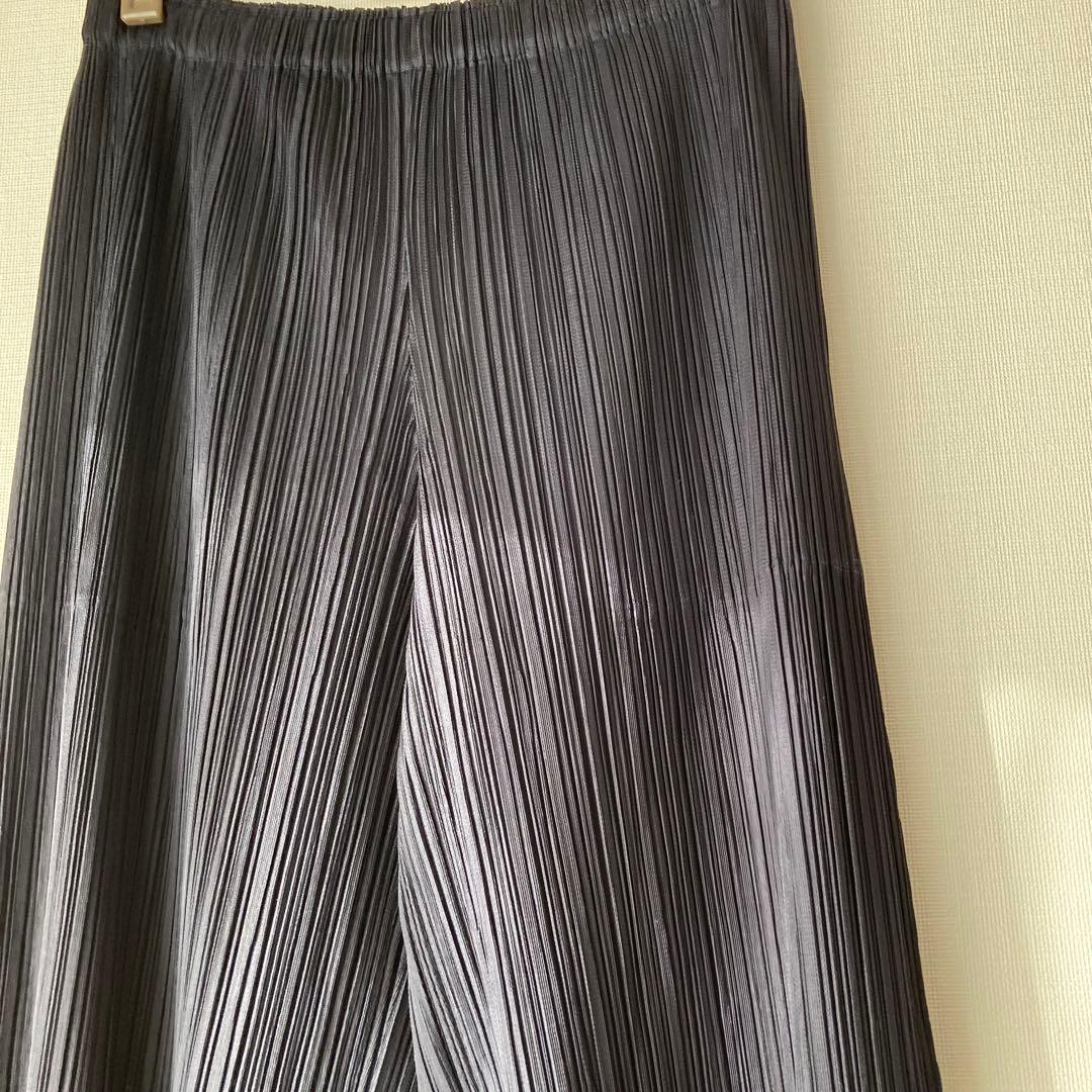 PLEATS PLEASE プリーツプリーズ　パンツ　ネイビー　サイズ1