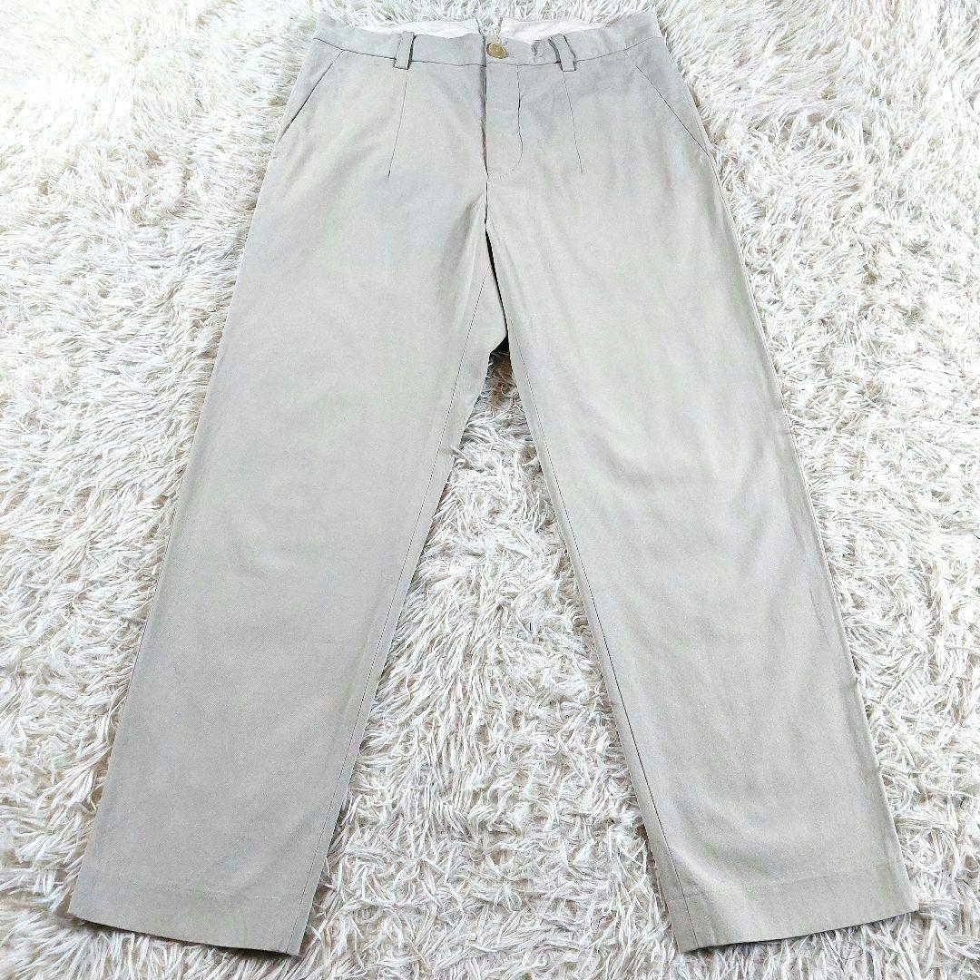 アーツアンドサイエンス コットンツイル 高密度チノテーパードパンツ ベージュ 2