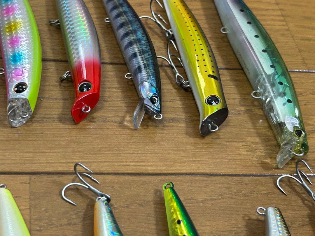 6*6様 シーバスルアー20個セット　まとめ売り　ブルーブルー　ダイワ　アイマ他