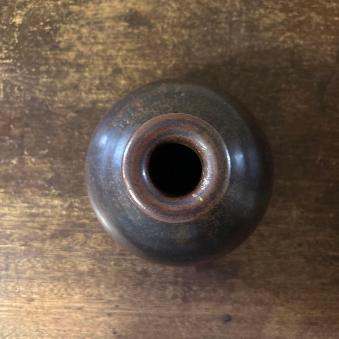 古丹波壺　花入　押し葉　骨董　古道具　アンティーク　花瓶