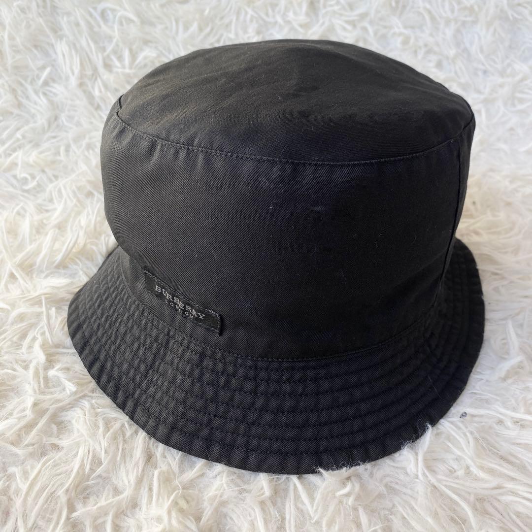 【sho_・美品】バーバリー リバーシブル バケットハット ノバチェック