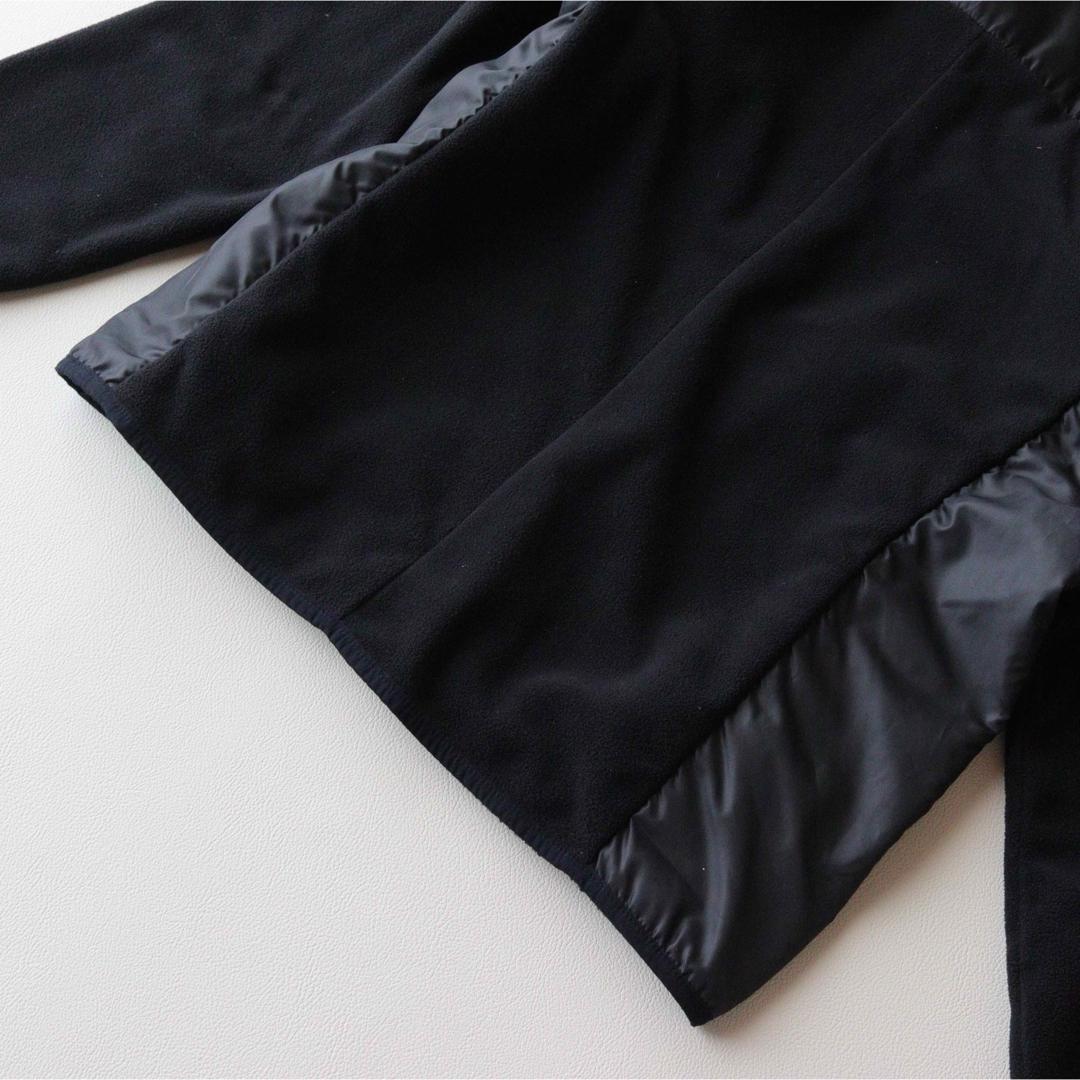 5394【美品】TFW49ジップアップジャケット 切り替えデザイン ブラック