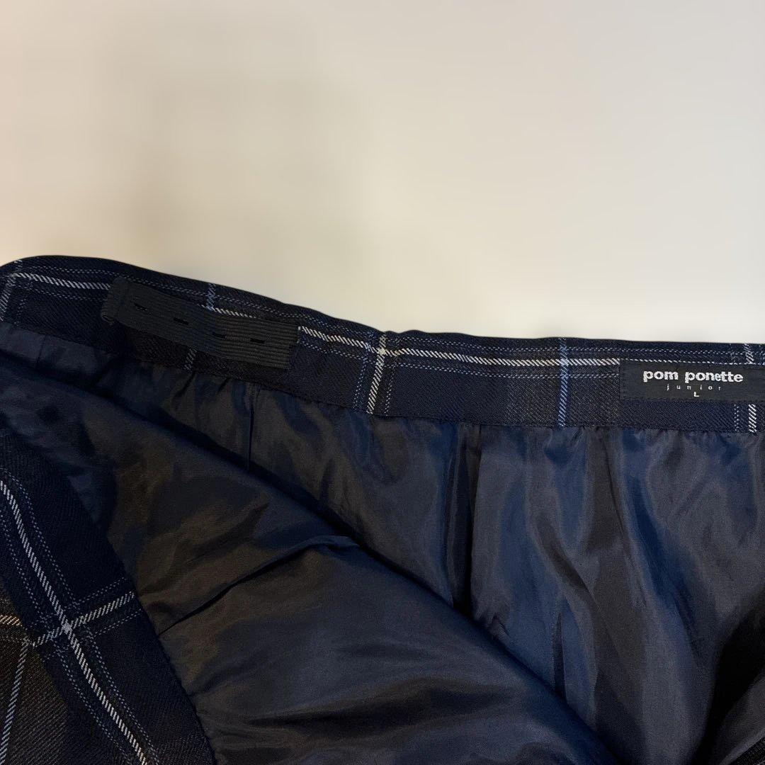 美品　ポンポネット ジュニア　M/150 お受験用　卒服　スーツ セット