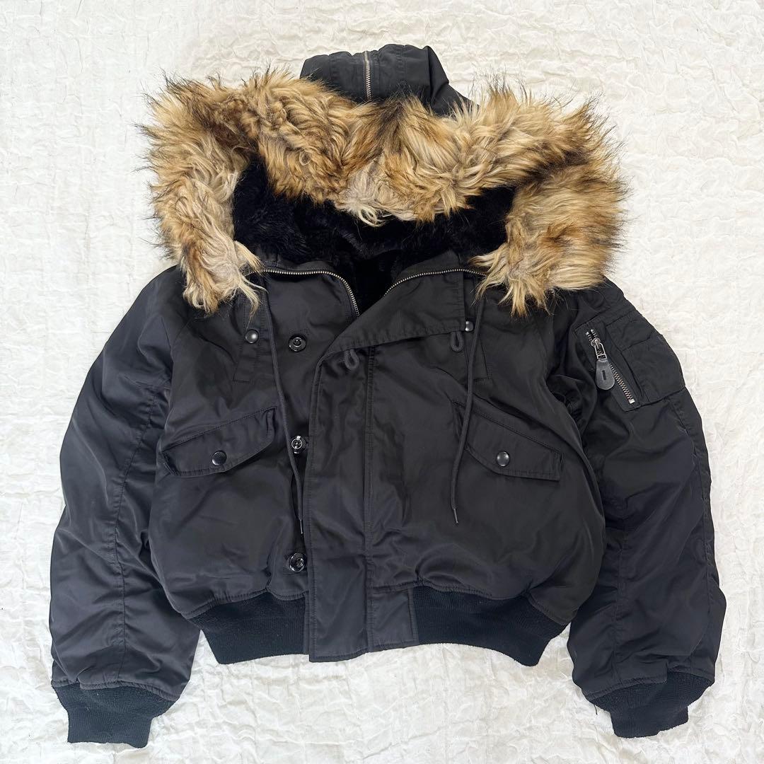 ジャケット・アウター moussy type N2B flight jacket N-2B