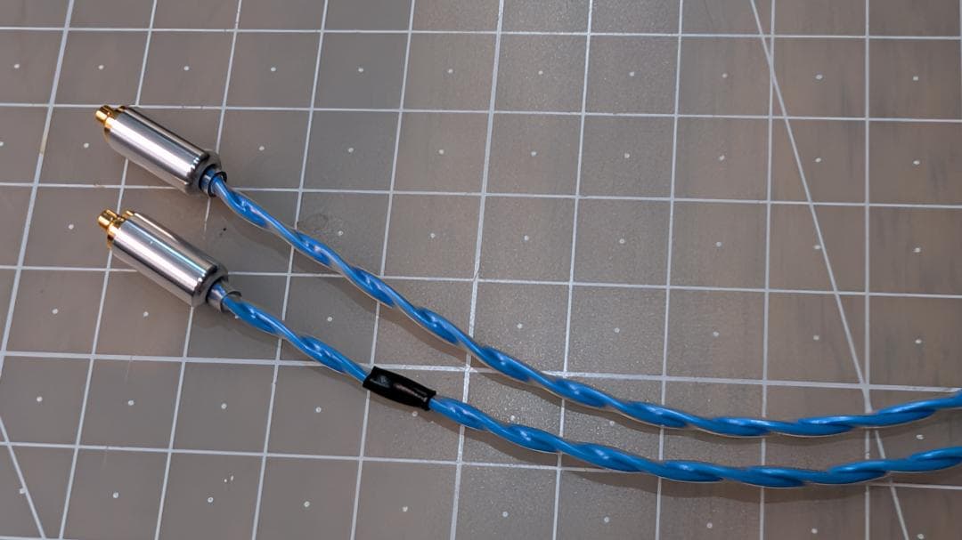 IEMケーブル ST-Zero(3) MMCX/3.5mm3極/青