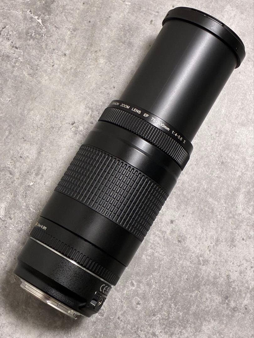 ⭐️美品⭐️Canon EF 75-300 II & EF-EOS M アダプター