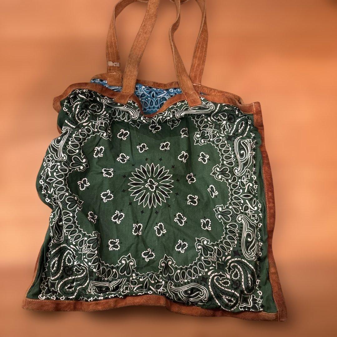 RTH vintageバンダナトートバッグ