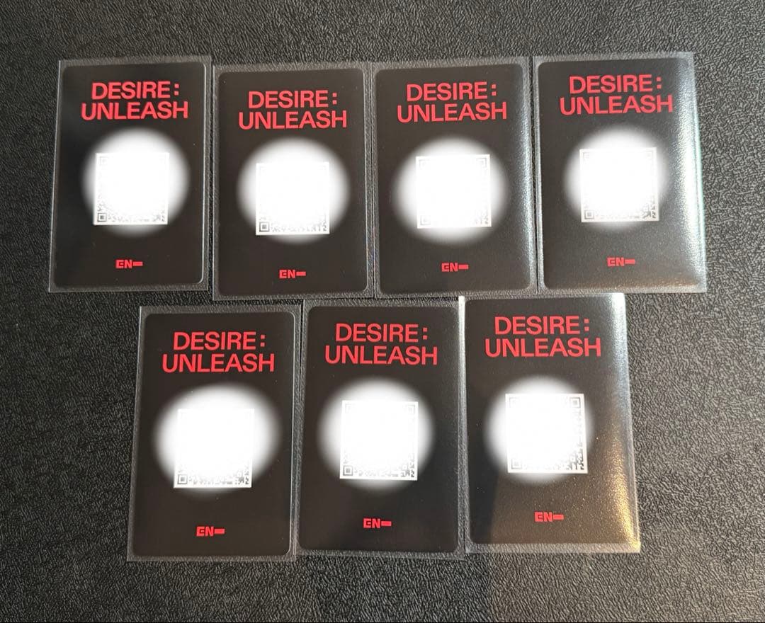 ENHYPEN 一直娛 yzy 7.0 7枚セツト 中華 中国限定 トレカ