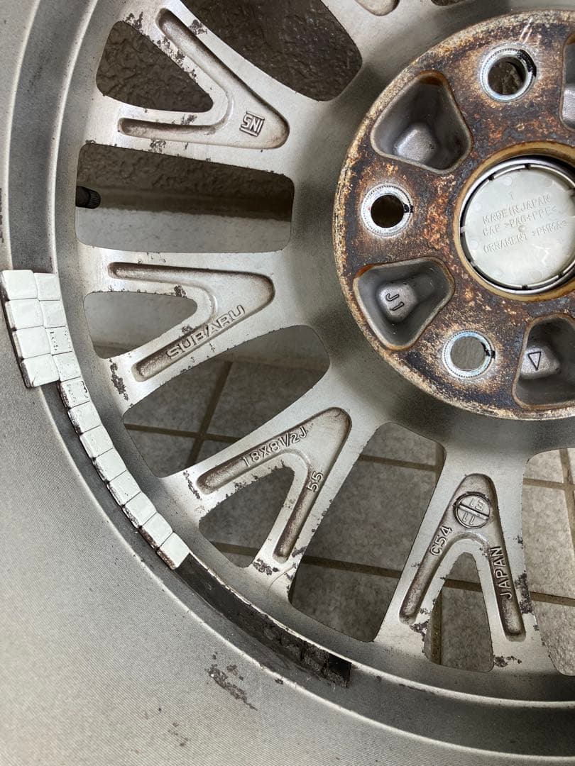 ＷＲＸスタッドレスタイヤセットＳＴＩ④