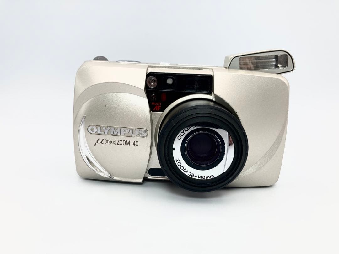 【完動品】OLYMPUS μ-140　コンパクトカメラ　動作確認済み　C15