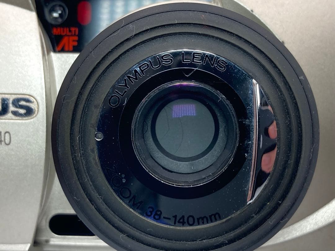 【完動品】OLYMPUS μ-140　コンパクトカメラ　動作確認済み　C15