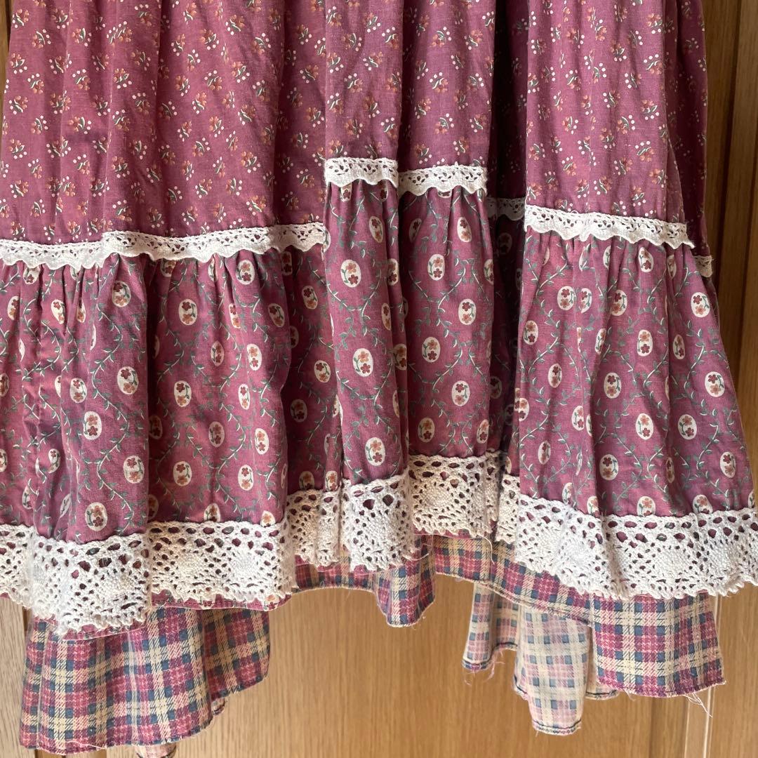 gunnesax 花柄ワンピース