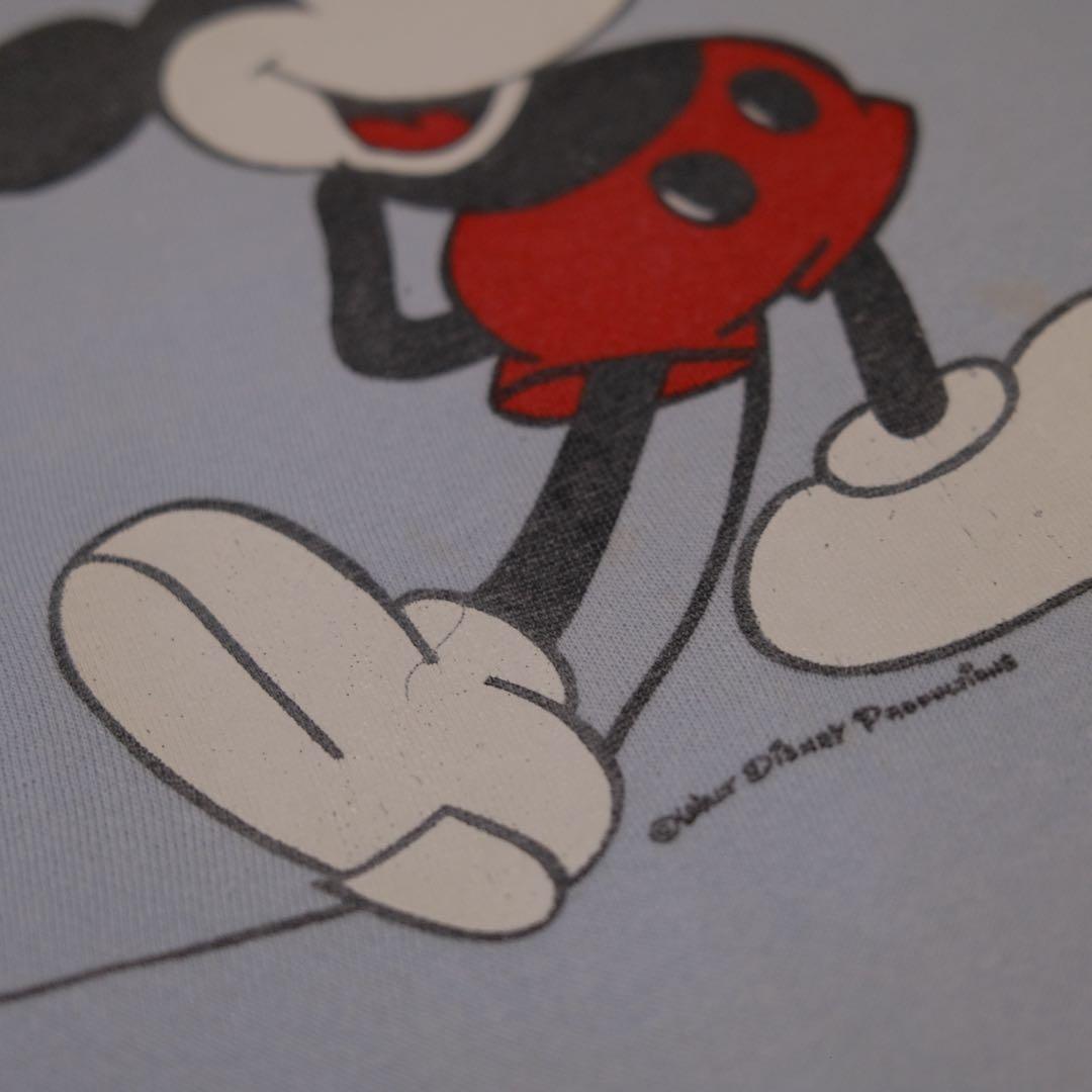 USA XL 70s-80s ディズニー ヴィンテージ ミッキー スウェット