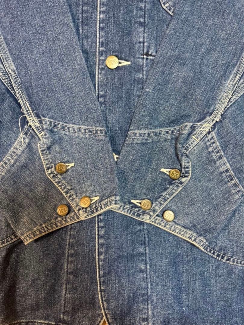 Lee カバーオール 91-J 0412 90s 復刻 雰囲気◎