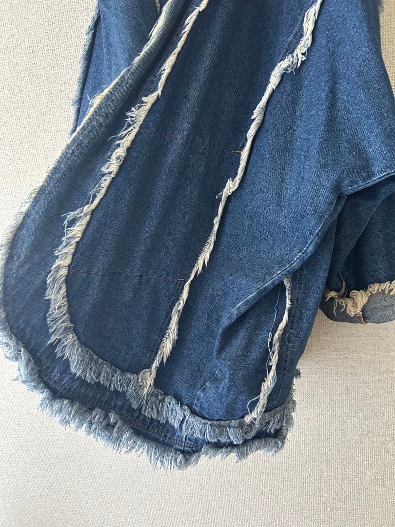 フリンジドルマンデニムジャケット