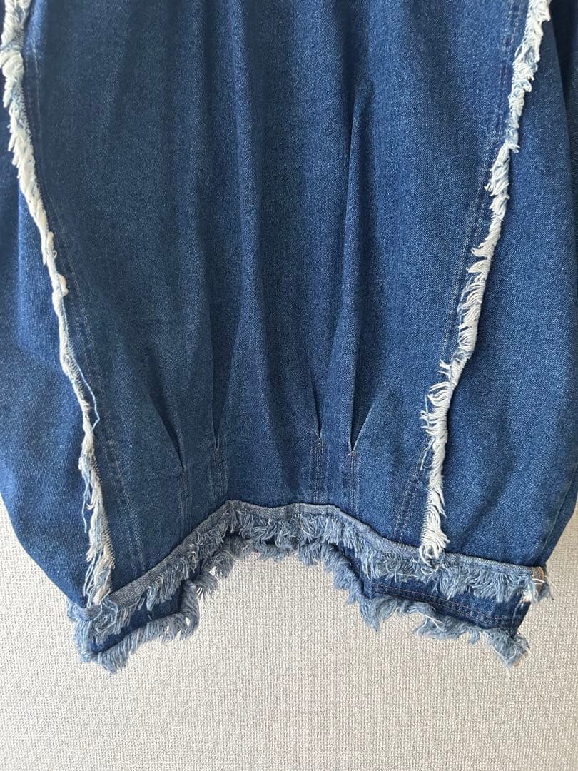 フリンジドルマンデニムジャケット