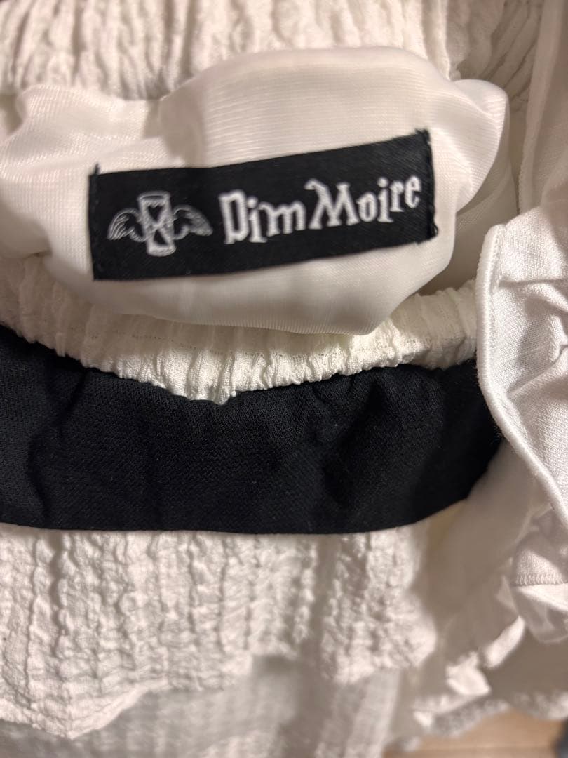 ディムモアール DimMoire イルへムリボンブラウス ふんわりフリルスカート