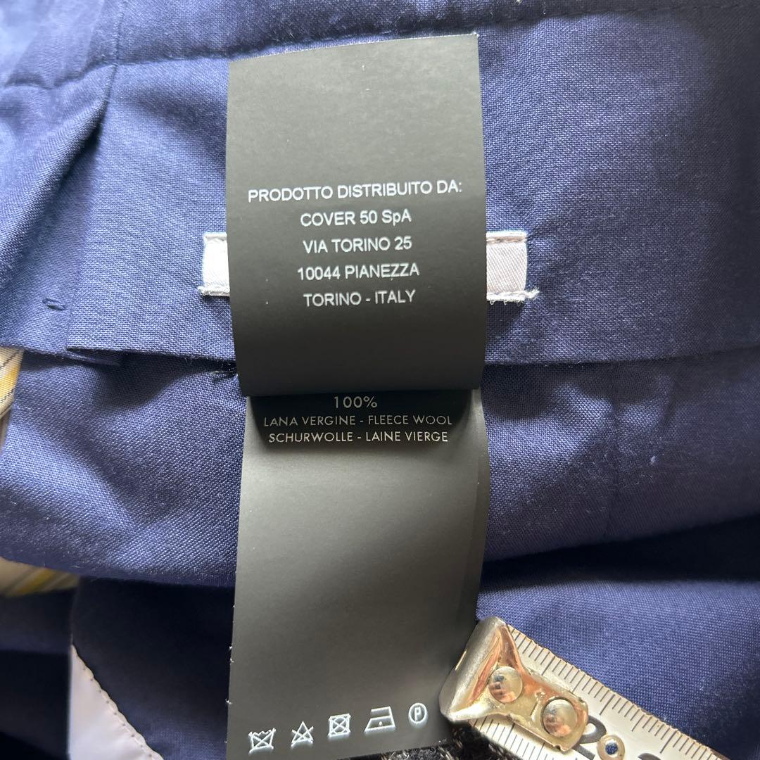 ピーティートリノ（PT TORINO）2インプリーツウールスラックス50