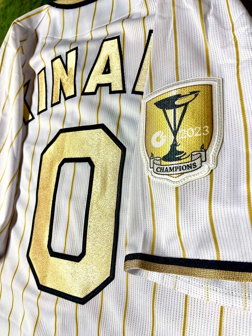 新品未使用 阪神タイガース 木浪聖也 チャンピオンユニフォーム Sサイズ