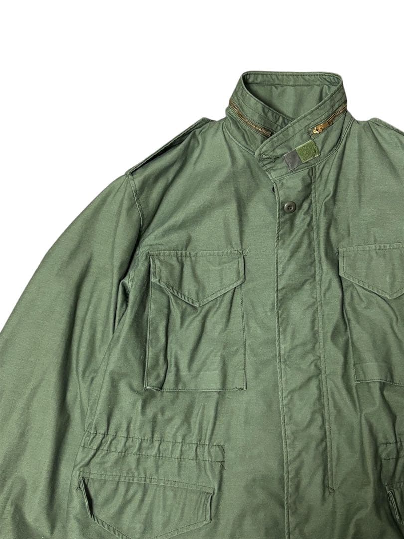 【極美品】90s Alpha USA製 m-65 オリーブグリーン Lサイズ