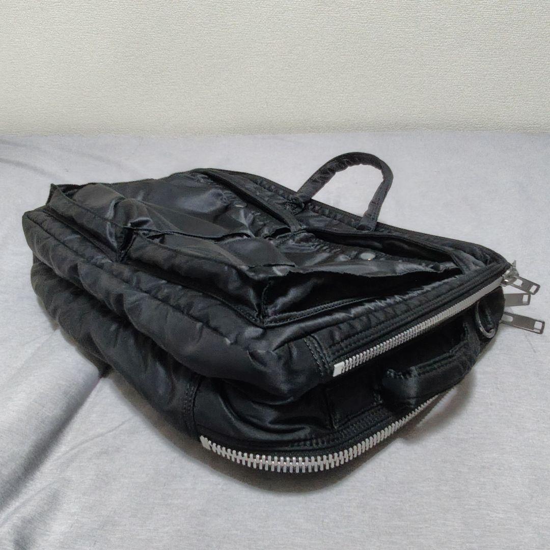 【希少 美品】ポーター タンカー バッグ リュック 2層 3way A4 黒