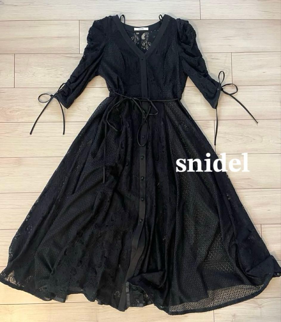 snidelスナイデル ドレス ワンピース お呼ばれドレス 結婚式 パーティー