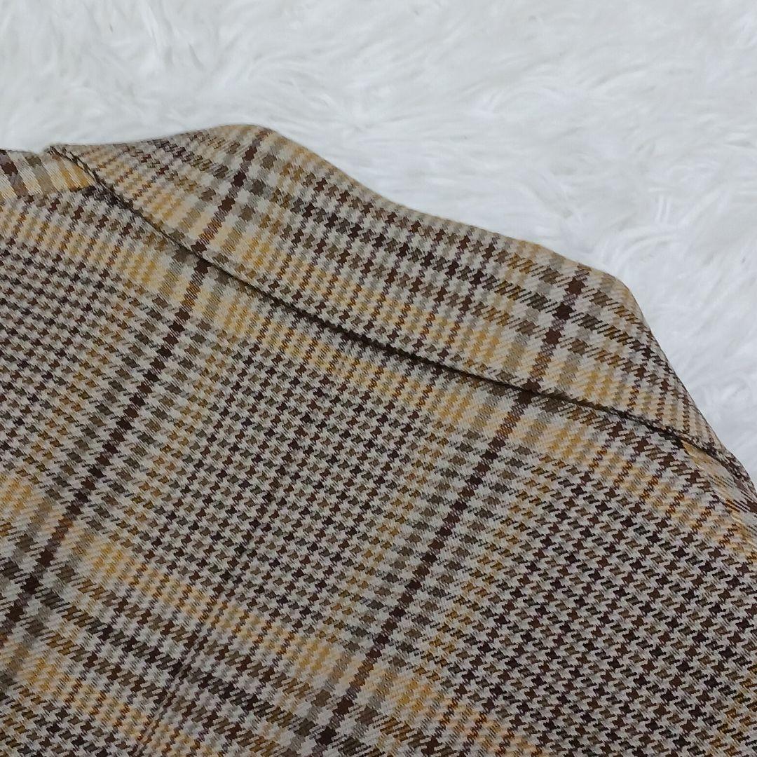✨菊池風磨着用✨未使用級✨オーラリー　ウールサージチェック ジャケット　3