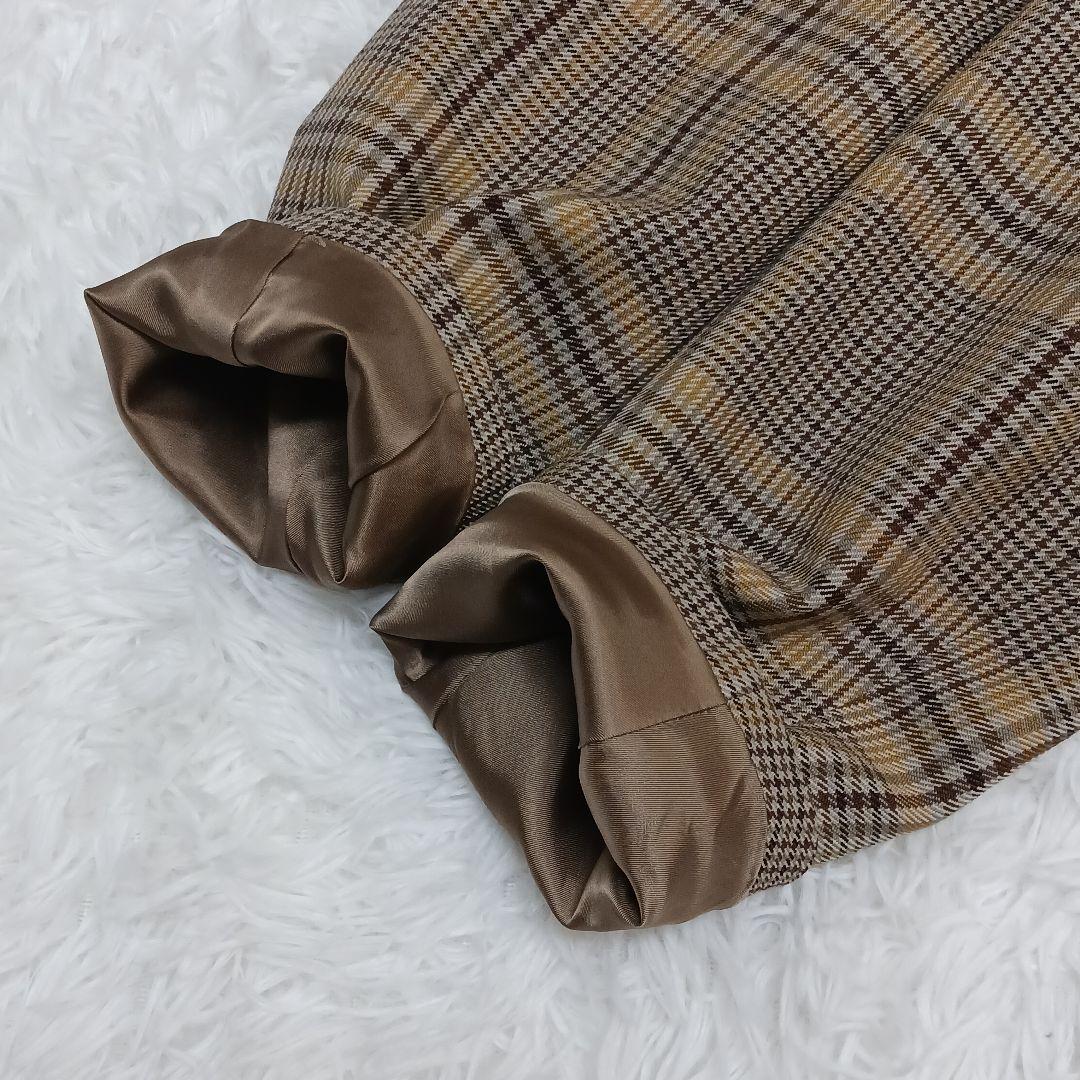✨菊池風磨着用✨未使用級✨オーラリー　ウールサージチェック ジャケット　3