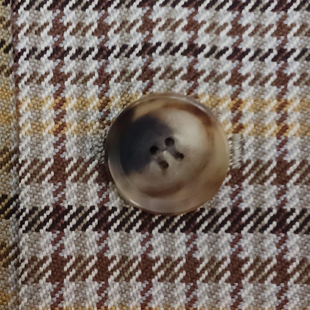 ✨菊池風磨着用✨未使用級✨オーラリー　ウールサージチェック ジャケット　3