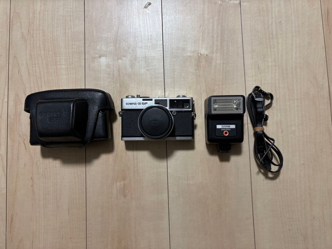 Olympus 35 SP フィルムカメラ フラッシュ付き　ジャンク