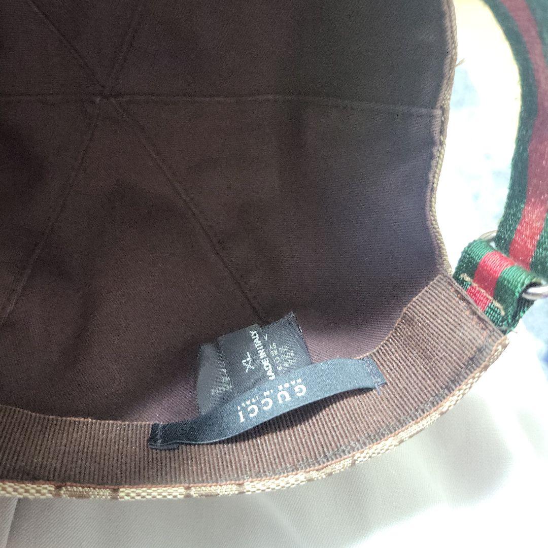 ゲ*ロ様 GUCCI　ベースボールキャップ　中古品　グッチ