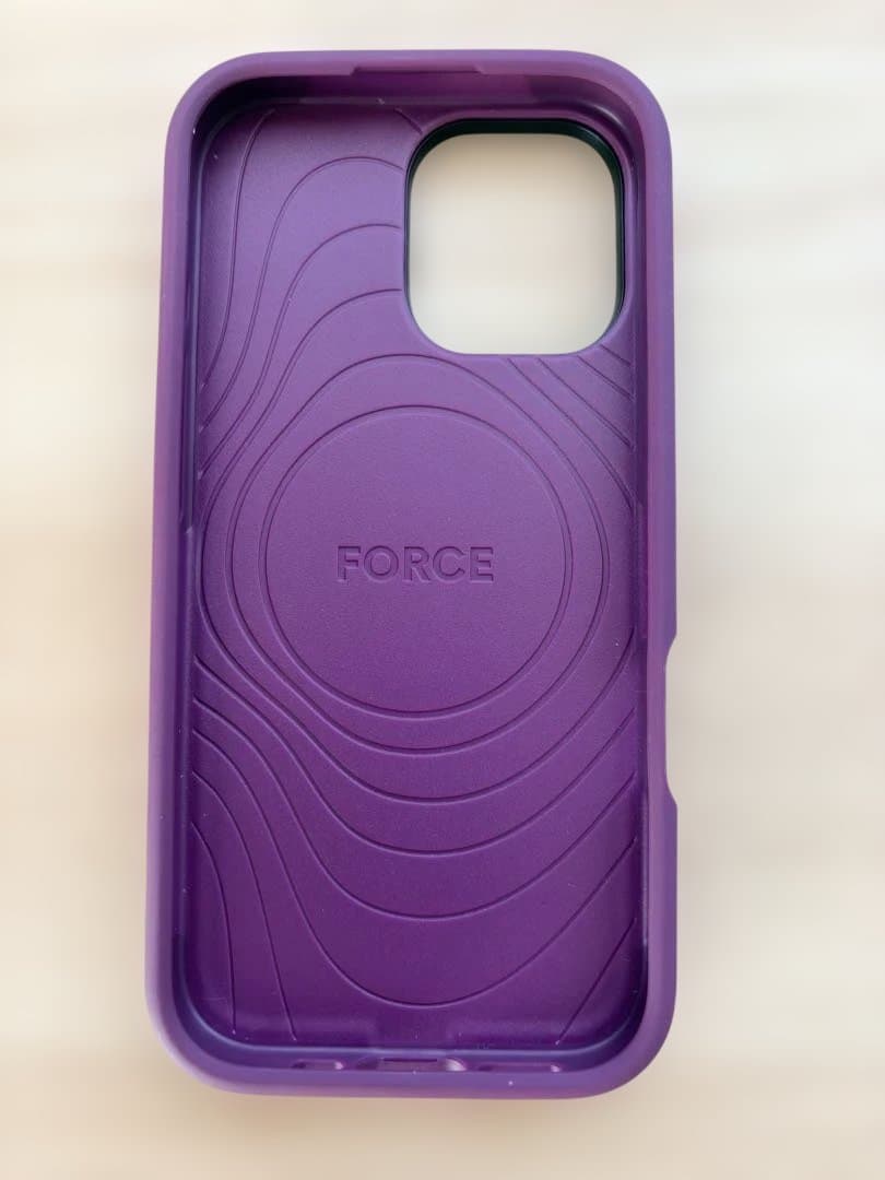 CASETiFY iPhone17フォースリングスタンドケース - マルベリー