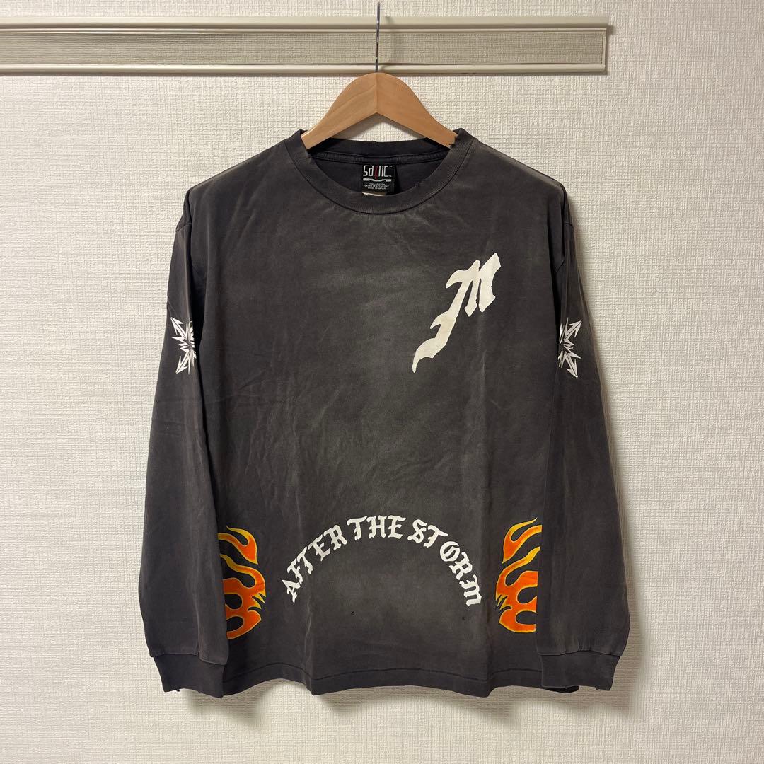 SAINT MICHAEL AFTER THE STORM ロング Tシャツ