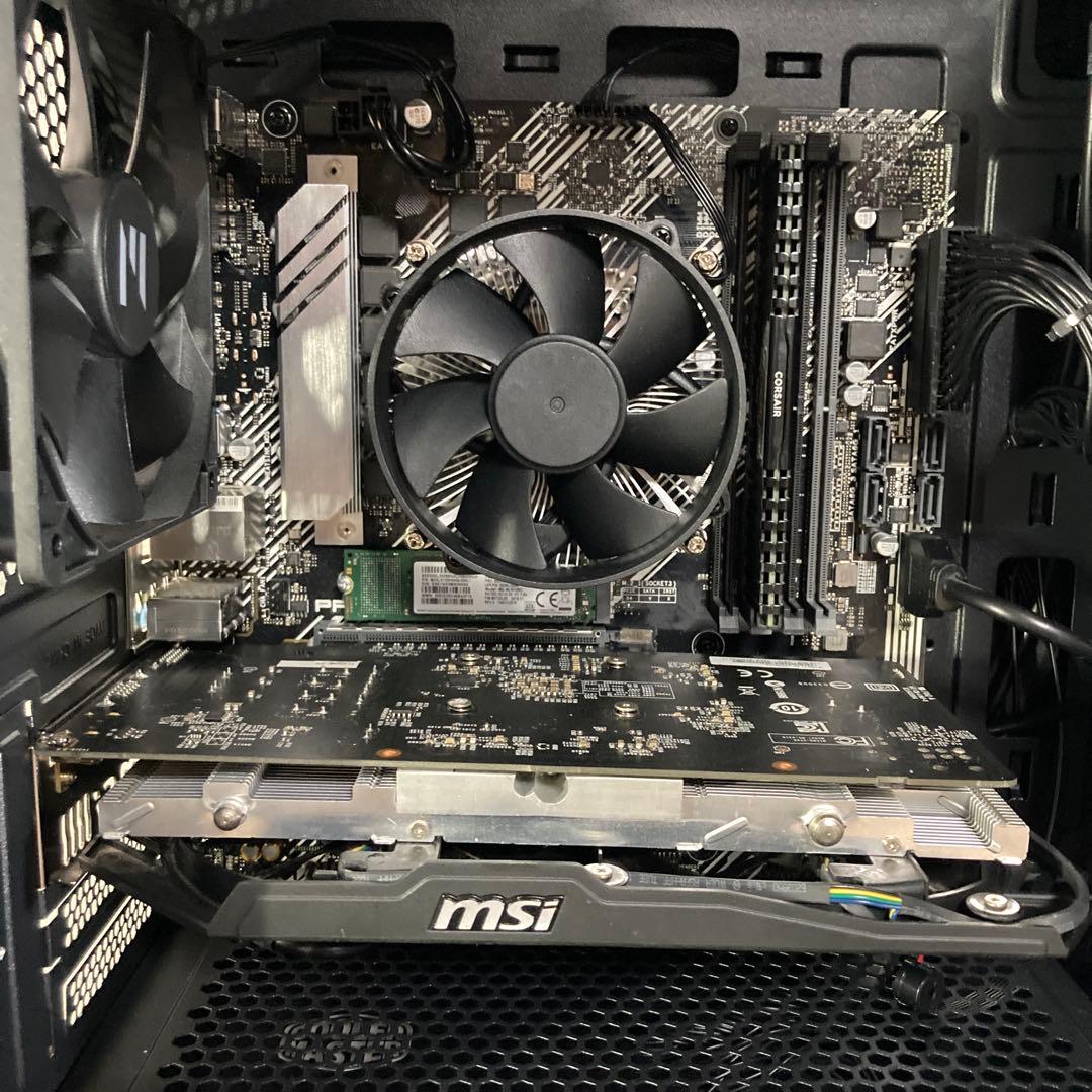 ASUS PRIME B460M-A デスクトップPC (新品PCケース使用)