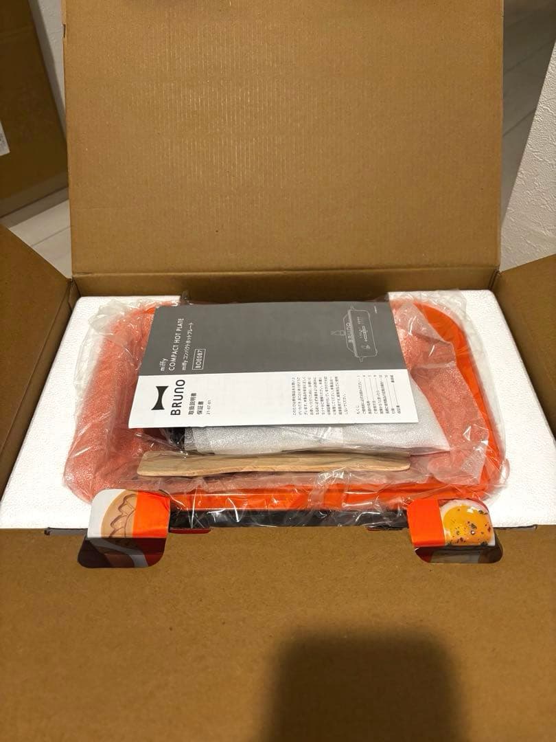 新品未使用　miffyミッフィー ホットプレート BRUNO