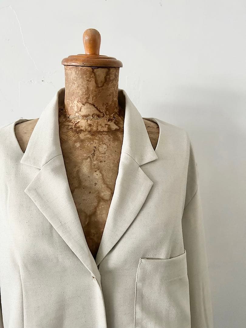 【美品】RUMCHE　カッティングシャツジャケット　フリーサイズ